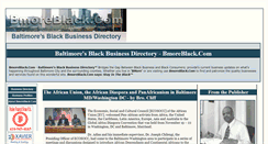 Desktop Screenshot of bmoreblack.com